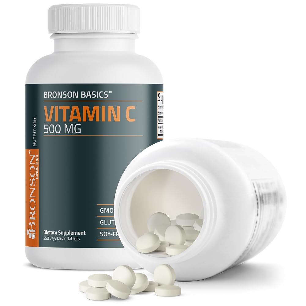 Bronson Vitamin C 500 MG Supports a Healthy Immune System
