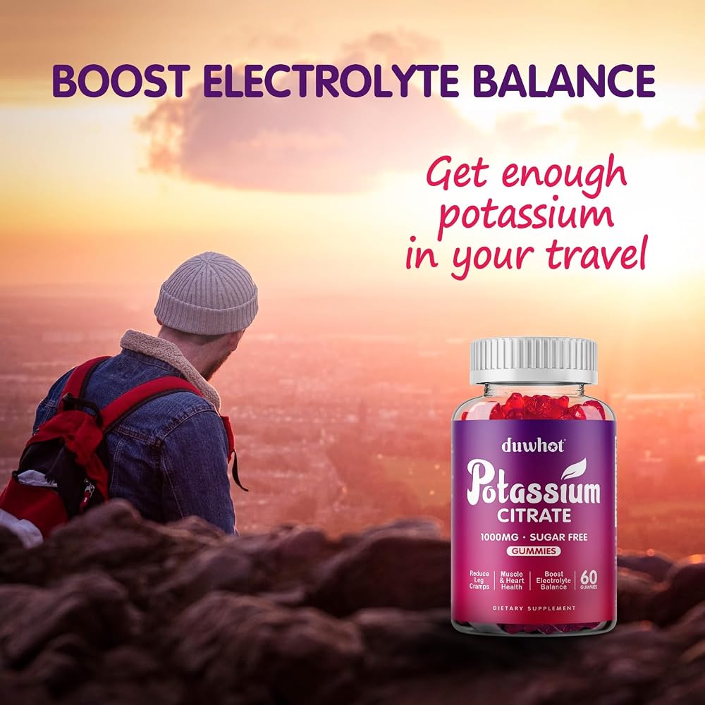 duwhot Potassium Citrate 1000mg Gummies