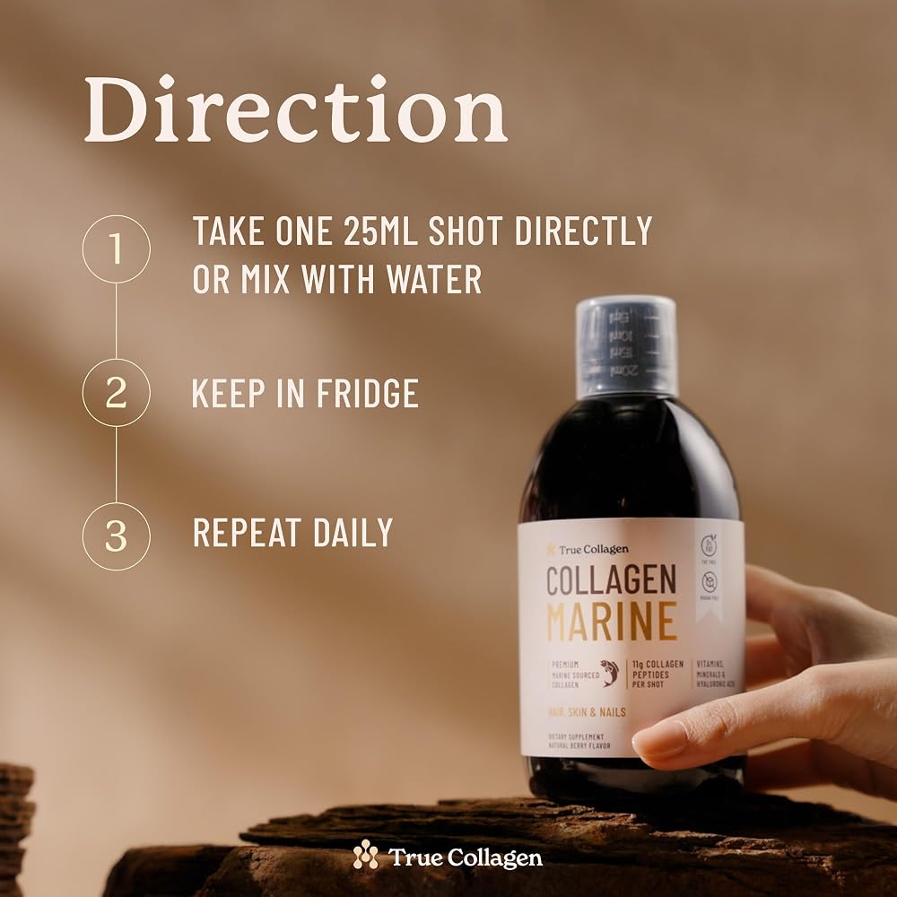 True Collagen Marine 11,000 mg Liquid for Skin & Hair - 2 x 500 ml - image 7