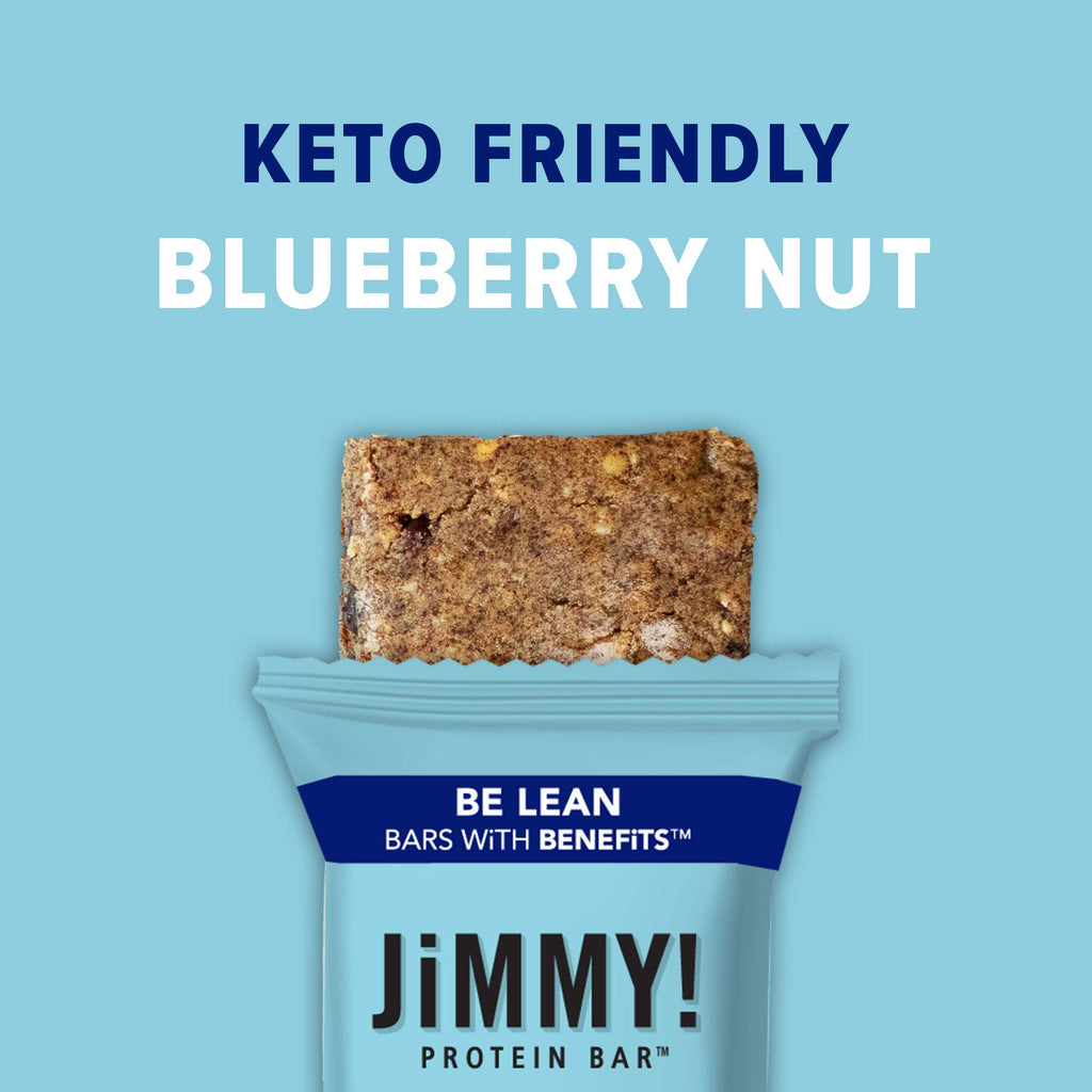 JIMMYBAR JiMMY! Keto Protein Bar Blueberry Nut - 12 Count - image 5