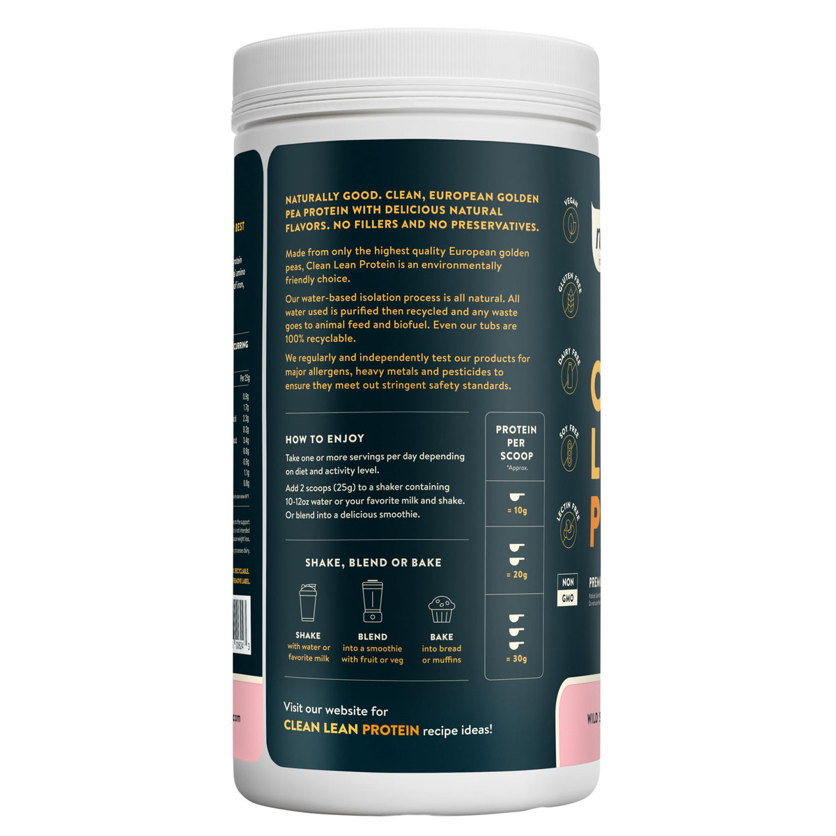 Nuzest - Pea Protein Powder - Clean Lean Protein