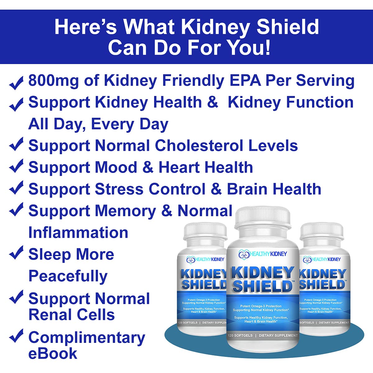 Kidney Restore Kidney Shield 2-Pack Bundle Capsules - 120 Count - image 4