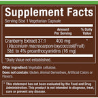 plnt Cranberry Superfood Urinary Tract Health 37:1 Extract - 90 Capsules - image 3