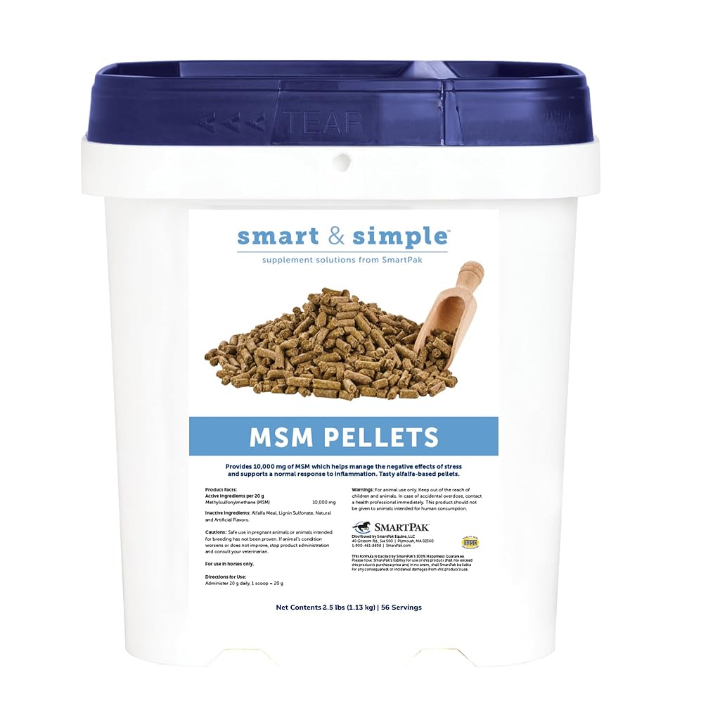 SmartEquine Smart & Simple MSM Pellets - 2.5 lb