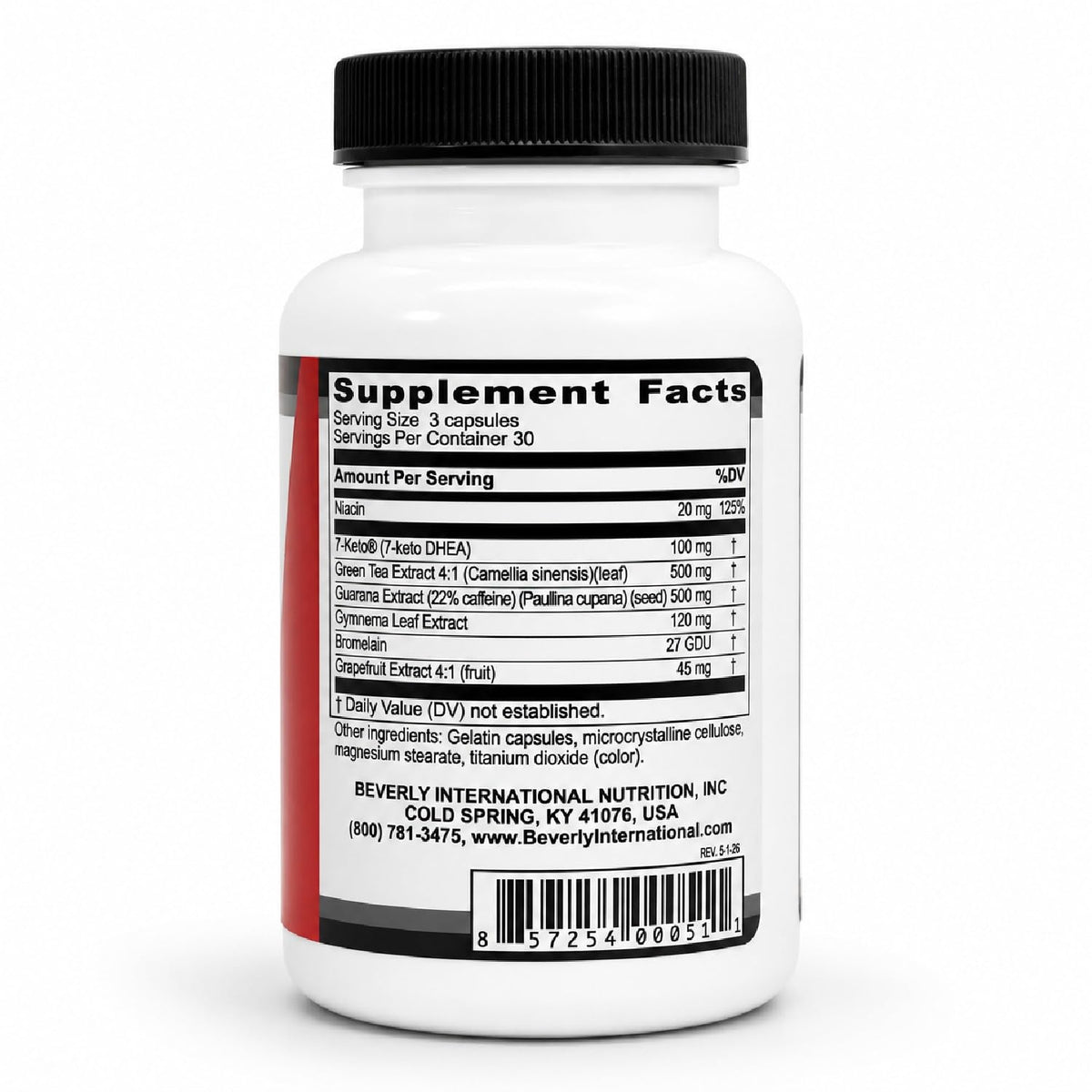 Beverly International 7-Keto Musclean Diet Pill - 90 Capsules - image 3