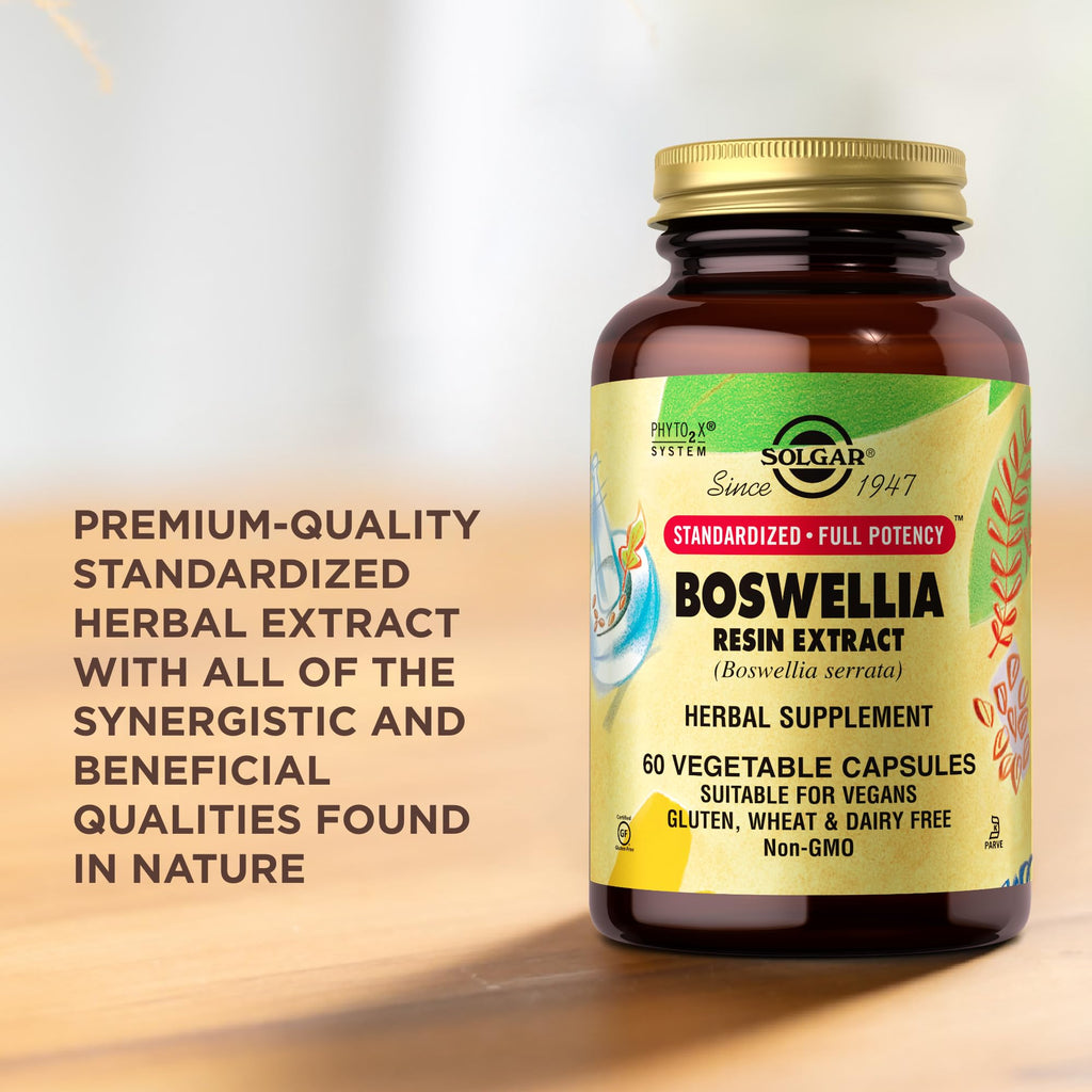 Solgar Boswellia Resin Extract - 60 Vegetarian Capsules - image 7