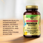 Solgar Boswellia Resin Extract - 60 Vegetarian Capsules - image 7