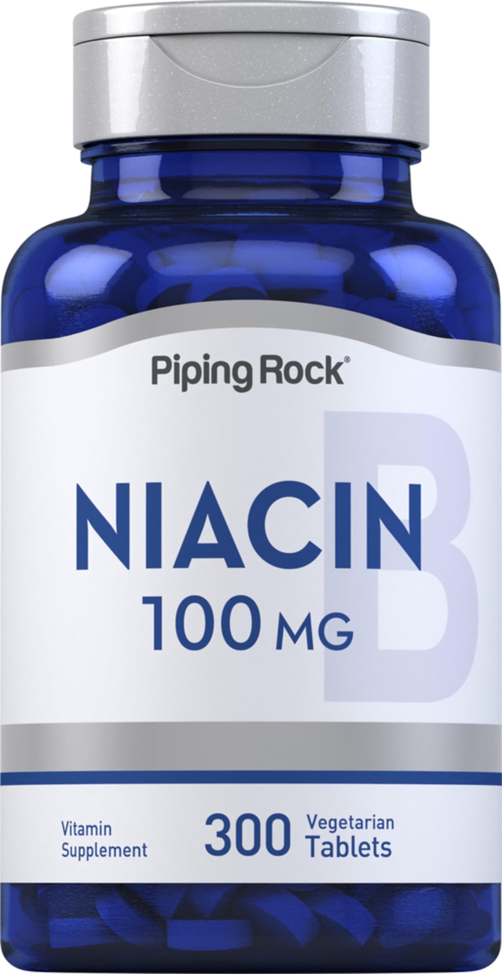 Piping Rock Niacin 100mg - 300 Tablets