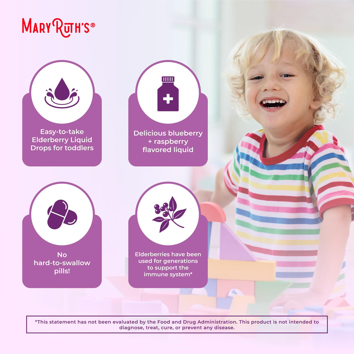 MARYRUTH'S Elderberry Liquid Drops