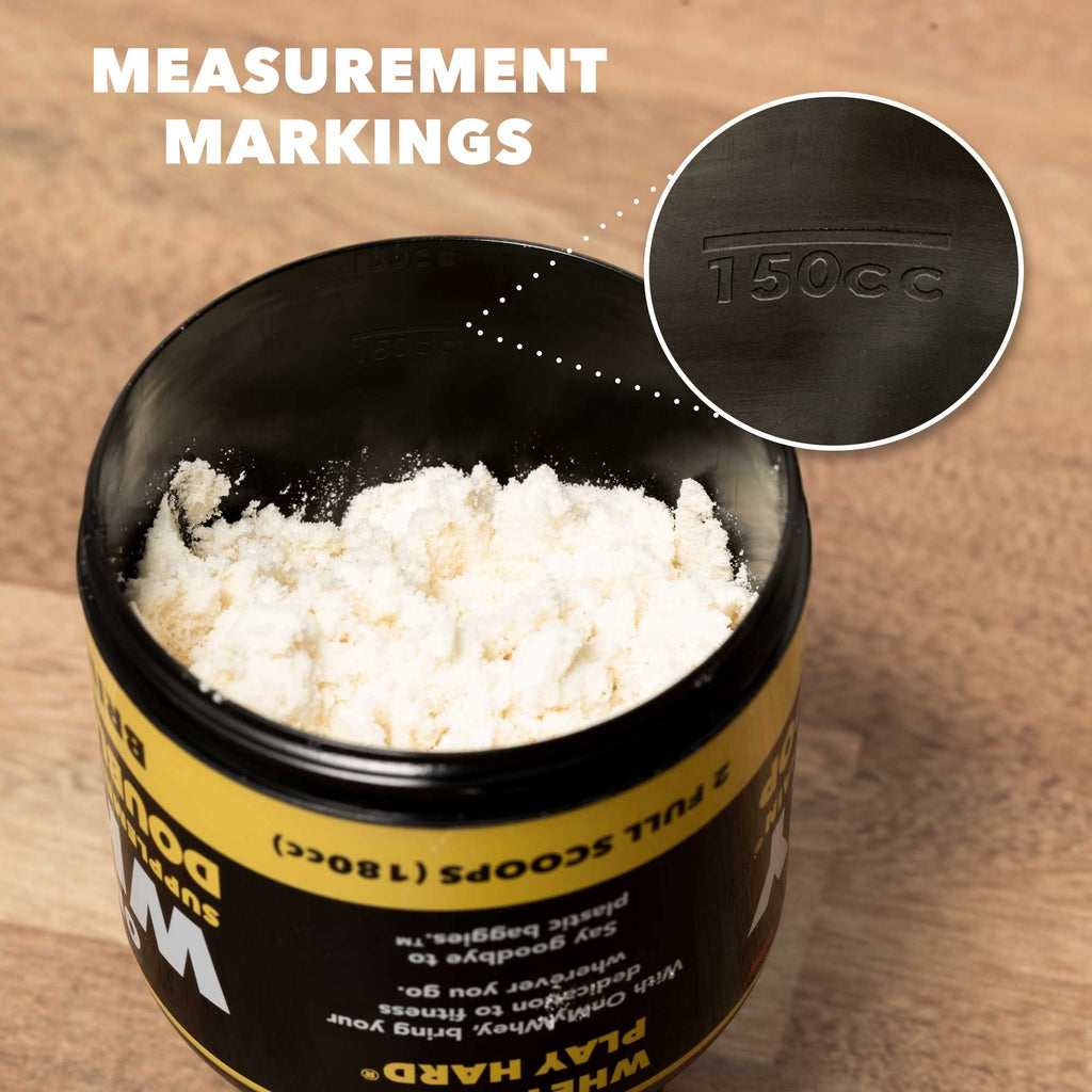 ONMYWHEY - Protein Powder & Supplement Funnel Keychain - Single Scoop