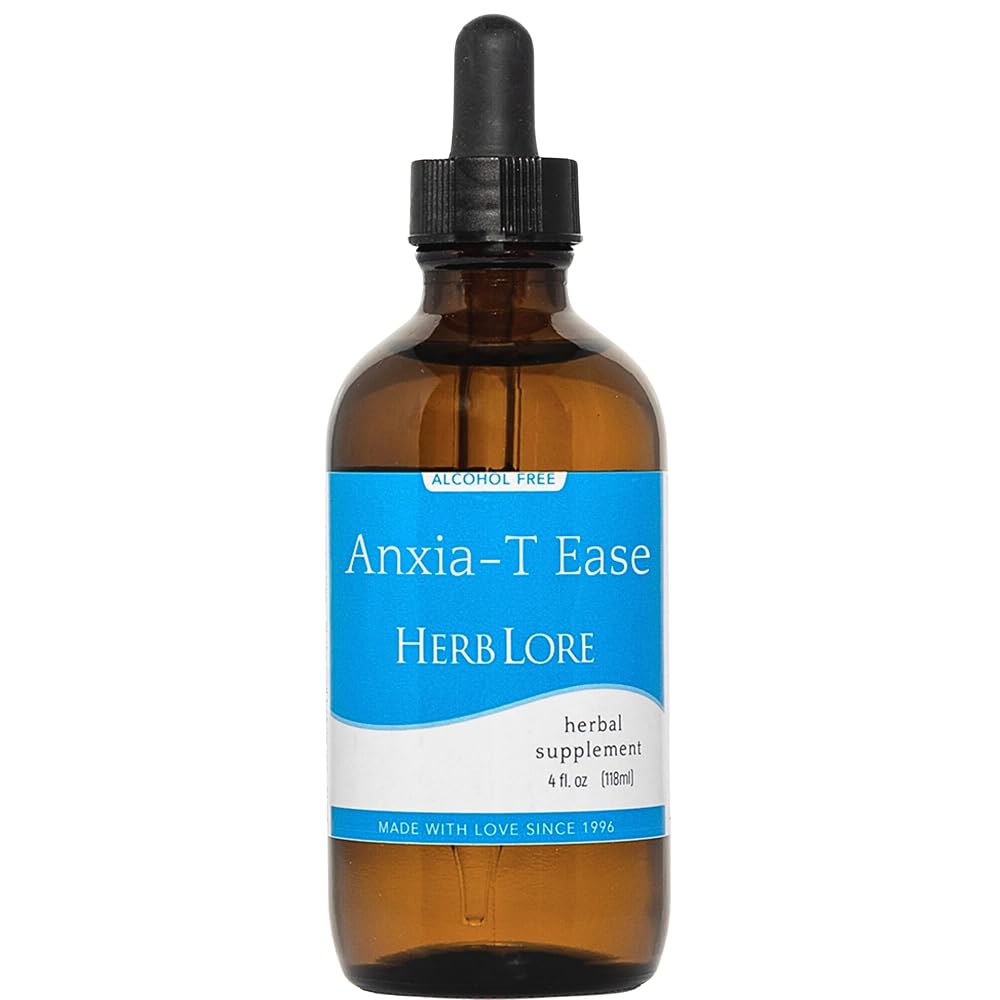 Herb Lore Anxia-T Ease Tincture Herbal Mood Support - 4 fl oz