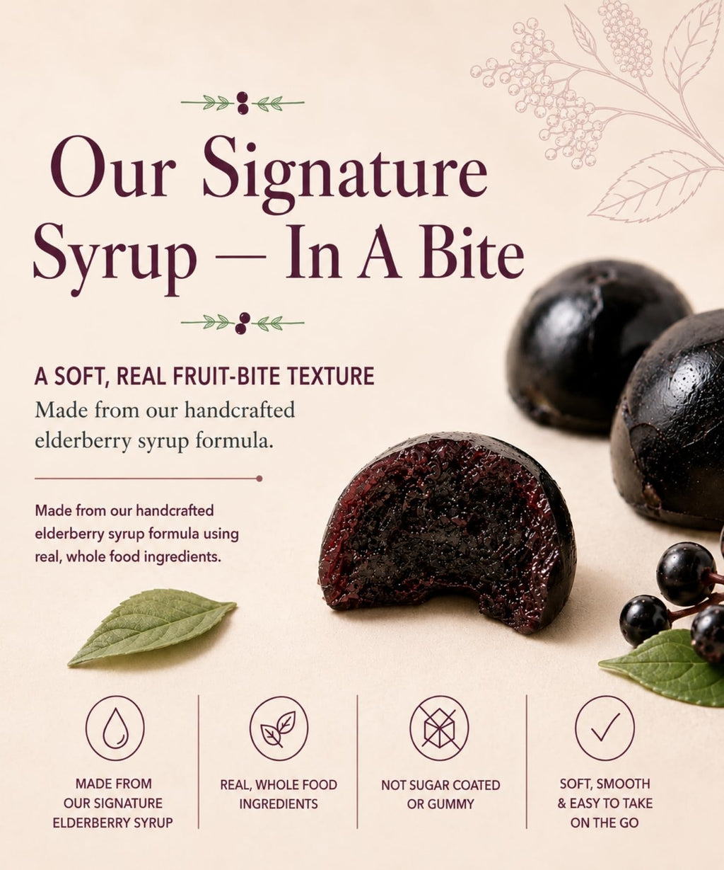 The POWER of Elderberries Elderberry Syrup Bites - 8 Count - image 3
