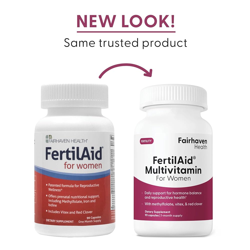 Fairhaven Health FertilAid for Women Fertility Supplement - 90 Capsules - image 8