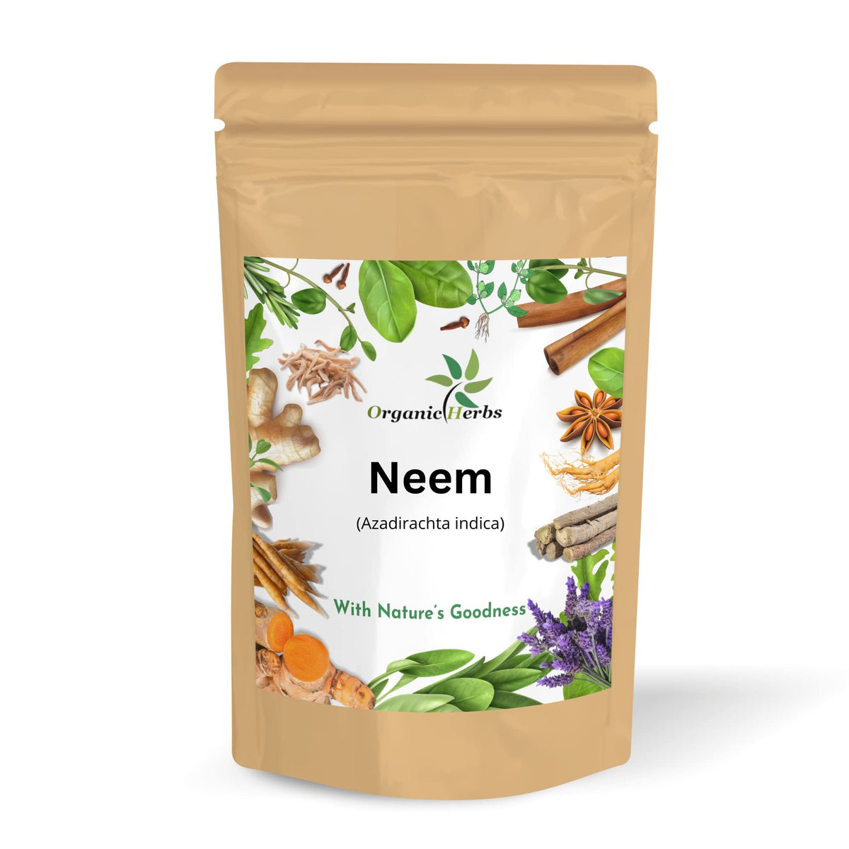 Organic Herbs Neem Leaf Powder for Skin & Hair - 145g