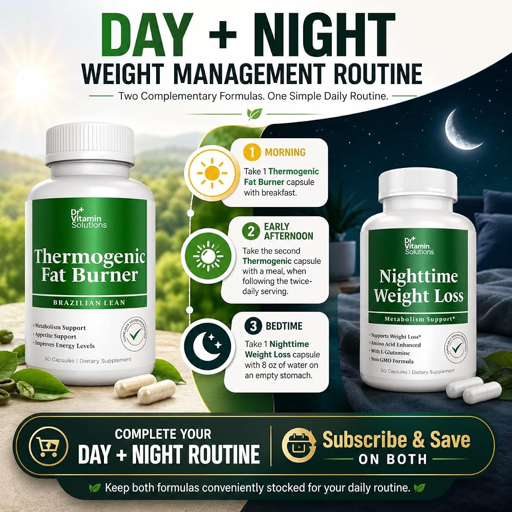 DR VITAMIN SOLUTIONS Thermogenic Fat Burner Brazilian Lean Weight