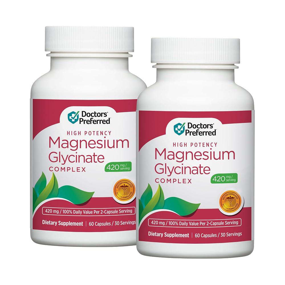Doctors' Preferred High Potency Magnesium Glycinate Complex