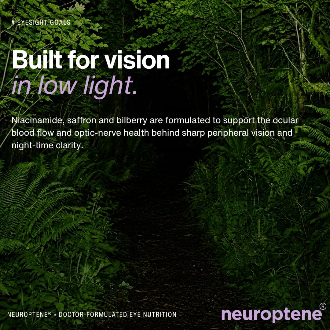Eyecheck Neuroptene Eye Vitamins with CoQ10 & Saffron - 60 Capsules - image 6