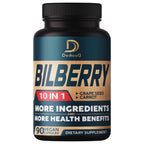 DEDICAD 10in1 Bilberry Extract Eye Supplement - 90 Vegan Capsules