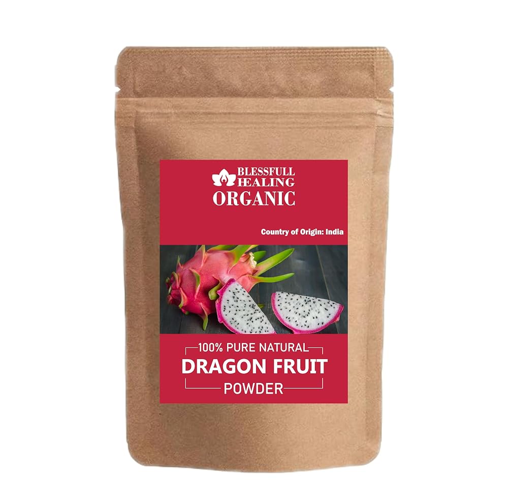 Blessfull Healing Organic Dragon Fruit Powder 100% Pure Natural 200