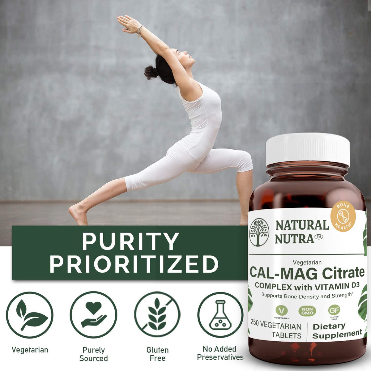 Natural Nutra Cal-Mag Citrate with Vitamin D3 Parent