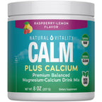 Natural Vitality Calm Magnesium Plus Calcium Powder - 8 oz