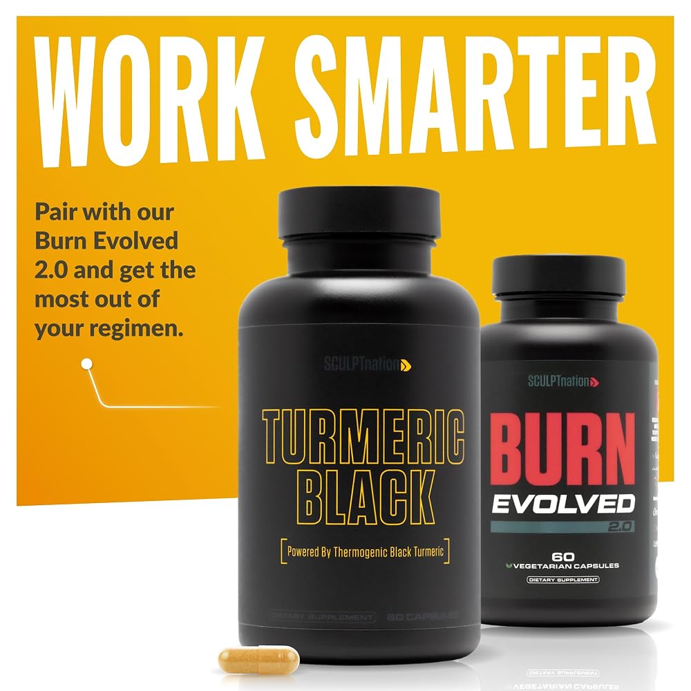Sculpt Nation by V Shred Powerful Turmeric Supplement - Turmeric
