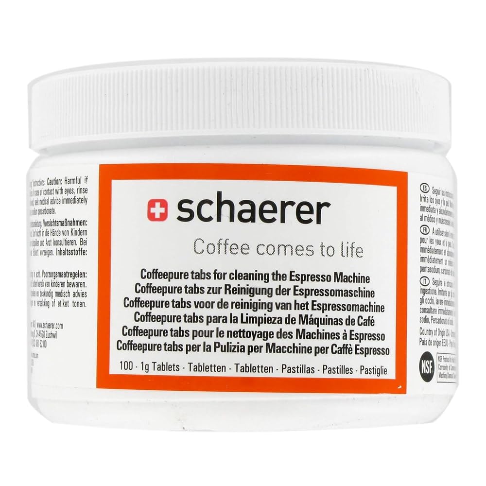 Schaerer Espresso Machine Cleaning Tablets - 100 Count