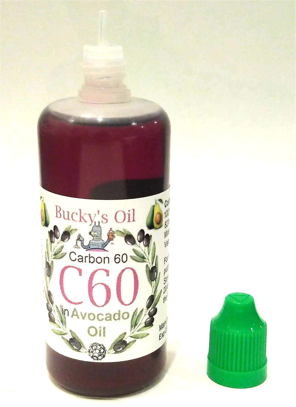 Bucky's Oil C60 Avocado Oil Antioxidant - 100ml - image 3