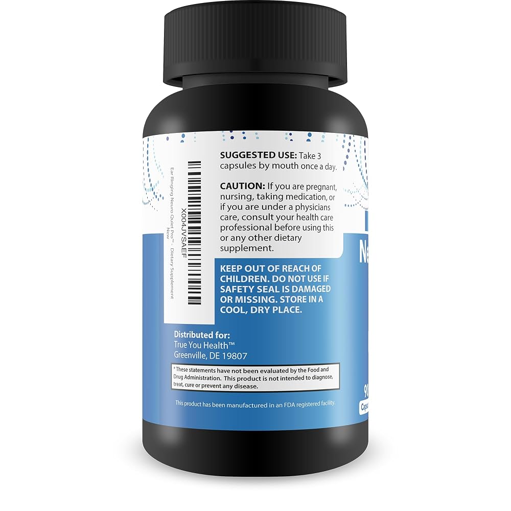 True You Health Ear Ringing Neuro Quiet Pro - 90 Capsules - image 3
