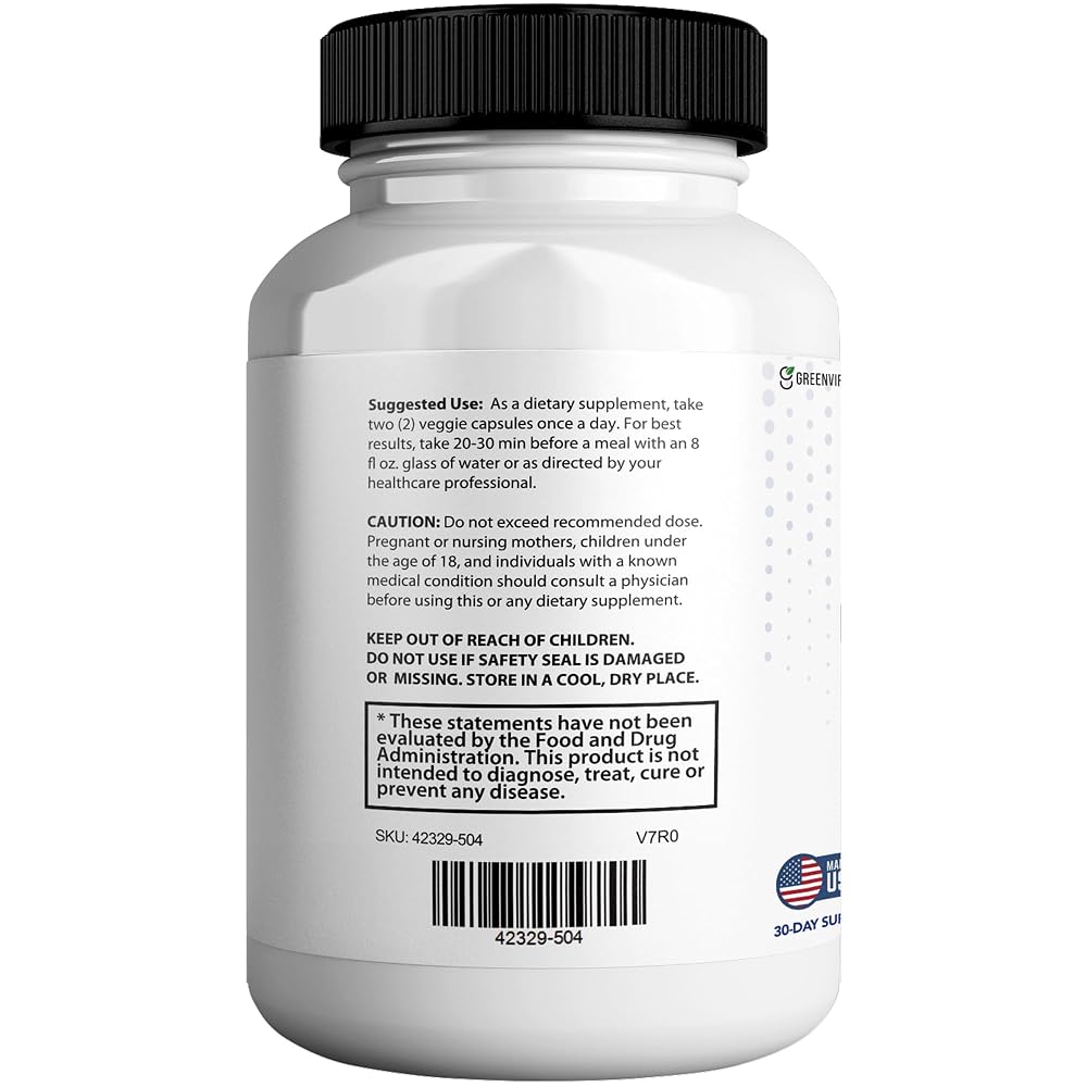 GREENVIFY Pure Prostate Formula Saw Palmetto & More Complex 857 mg