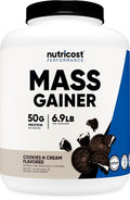 Nutricost Mass Gainer Powder Cookies N Cream - 6.9 LBS