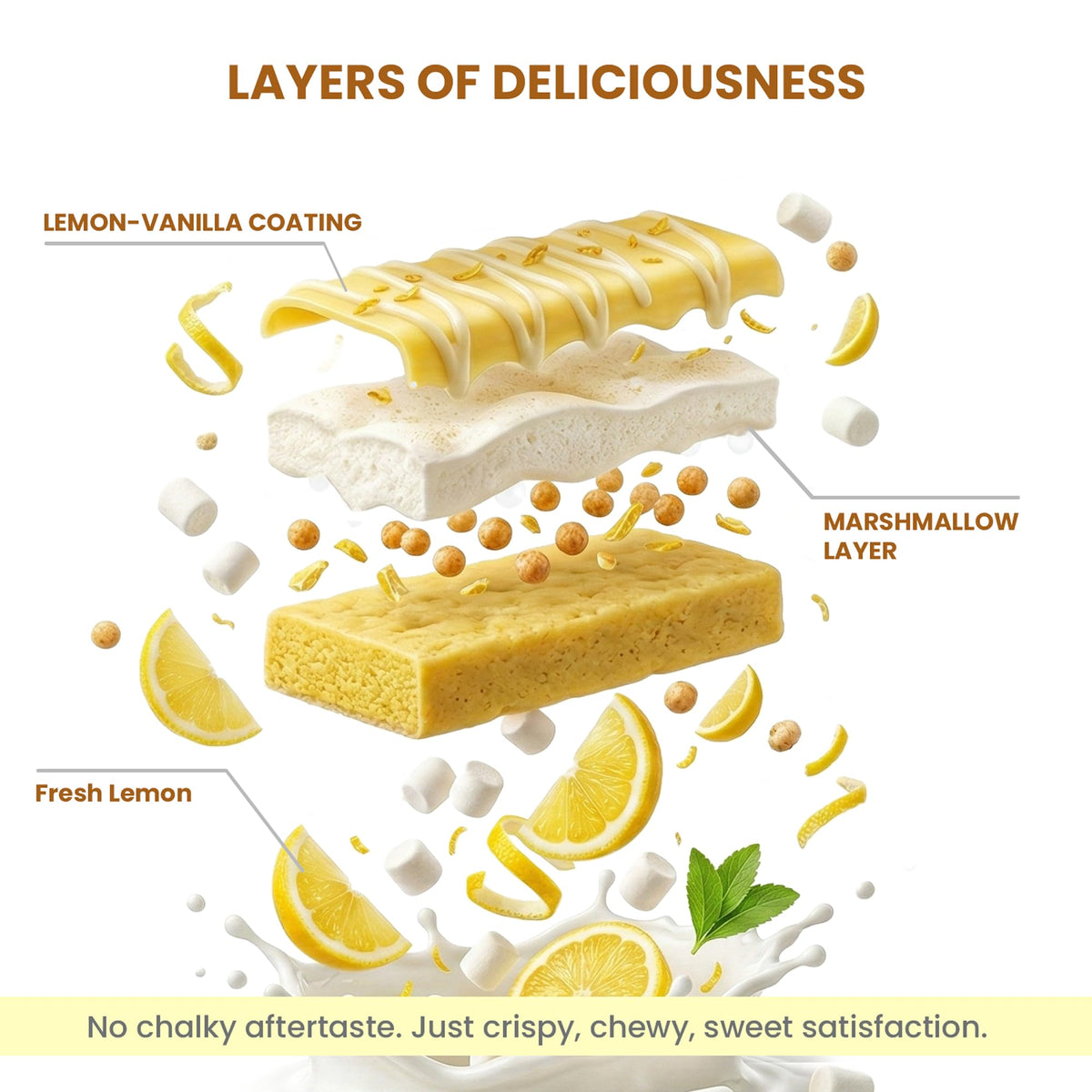 ProtiWise Lemon Fluffy High Protein Bars - 7 Count - image 4