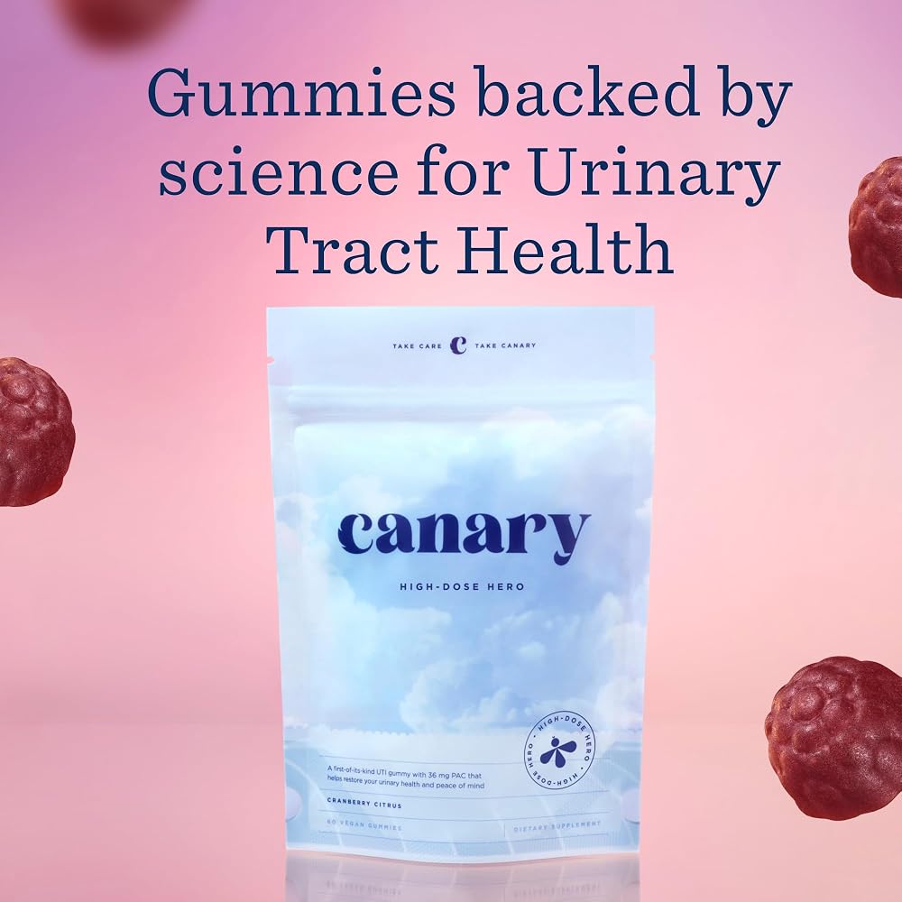 Canary High-Dose Hero Urinary Tract Health Gummies - 60 Gummies - image 4