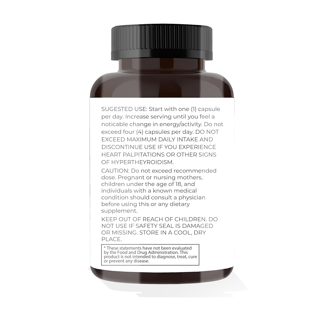 DOSE Thyroid Assist Desiccated Thyroid - 60 Capsules - image 2