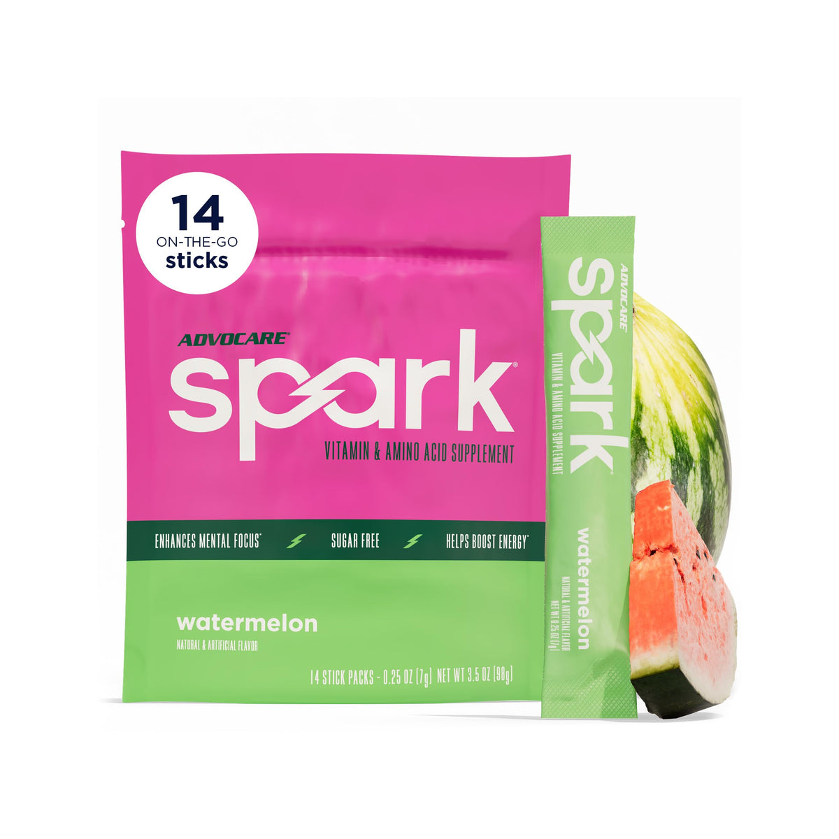 AdvoCare Spark Energy & Focus Drink Mix, Sunrise Grapefruit