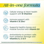 MegaFood Men's 55+ One Daily - Multivitamin for Men with Vitamin B12