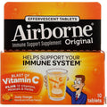 Airborne On-The-Go Packs Immune Support Powder Zesty Orange - 10 Count