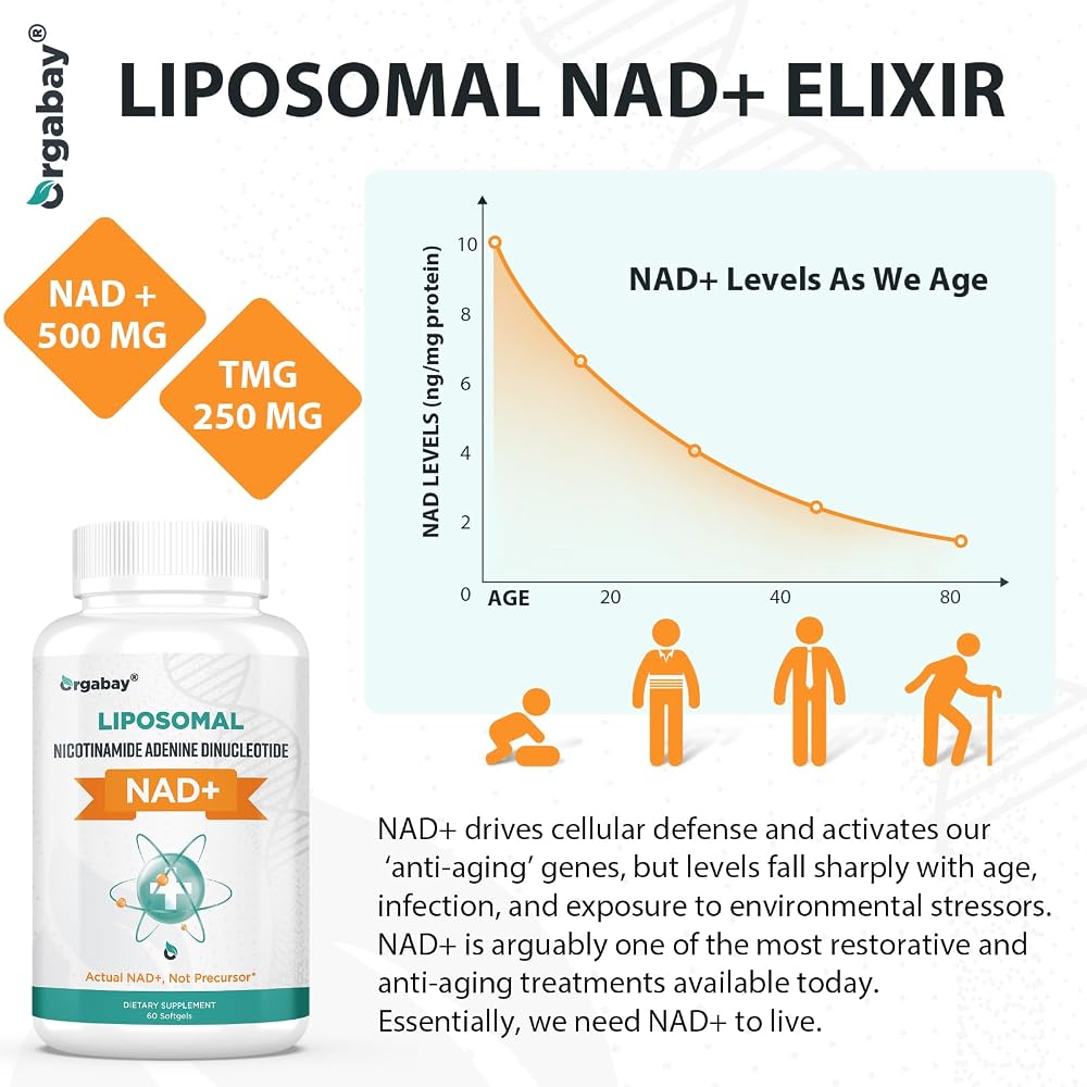 Orgabey Orgabay Liposomal NAD+ Supplement 500 mg - image 5