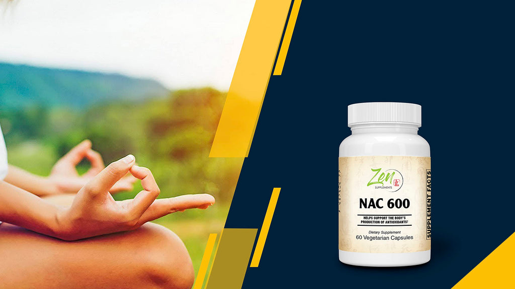 Zen Supplements NAC 600mg with Selenium and Molybdenum - 120 Vegetarian Capsules - image 5