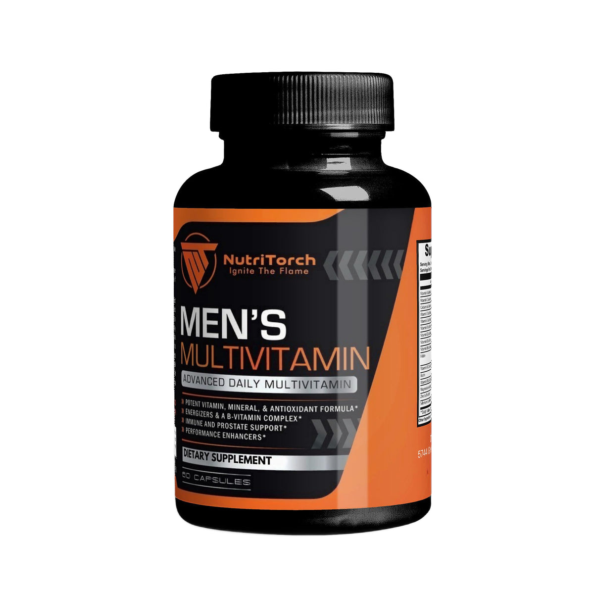 NutriTorch Multivitamin for Men with Vitamins A, C & D - 60 Capsules