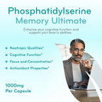 Clear Formulas Phosphatidylserine Brain Support - 200 Capsules - image 3