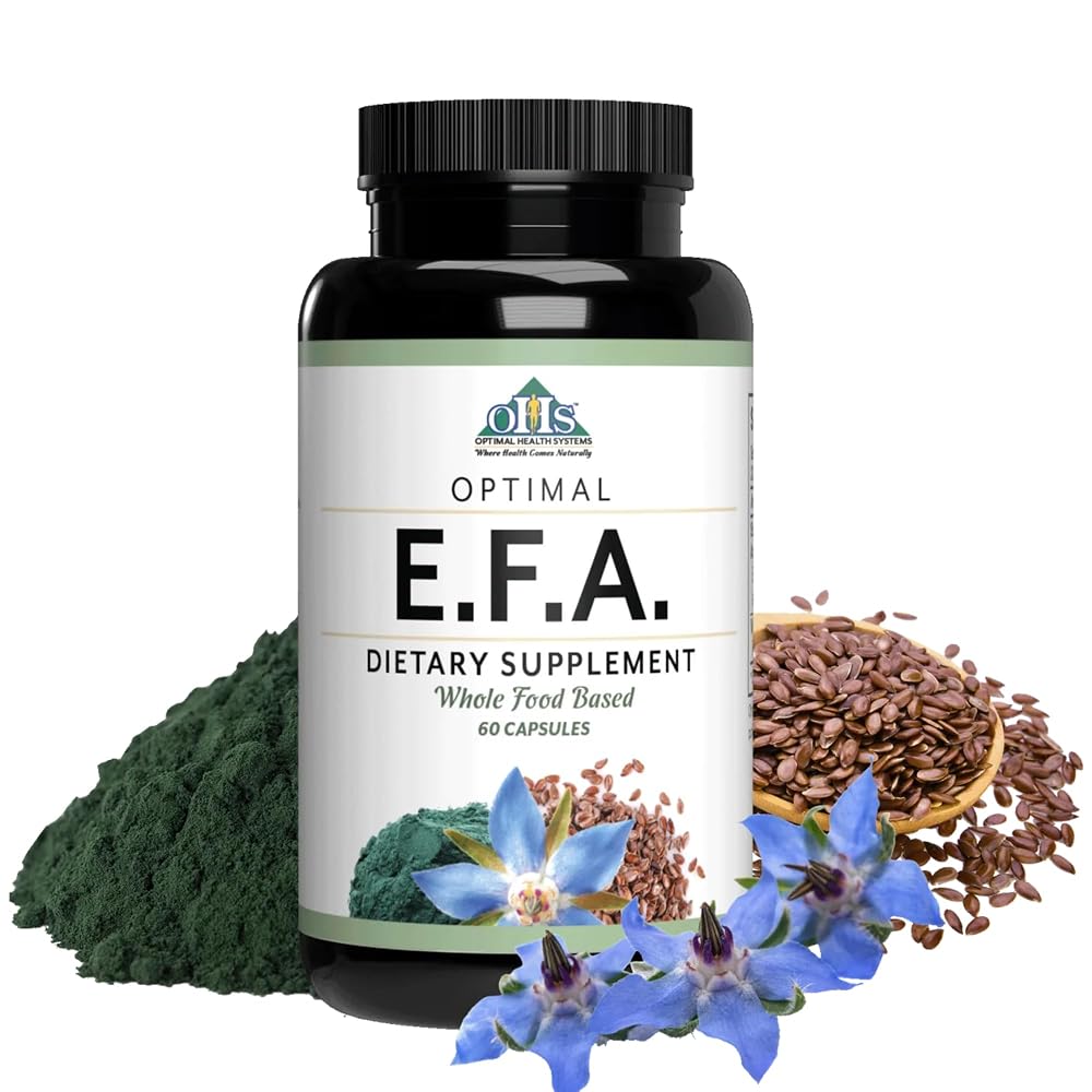 Optimal Health Systems EFA Plant-Based Essential Fatty Acids - 60 Capsules
