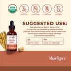 MARYRUTH'S Ashwagandha Root Liquid Drops Mood & Stress Support - 1 Fl Oz - image 3