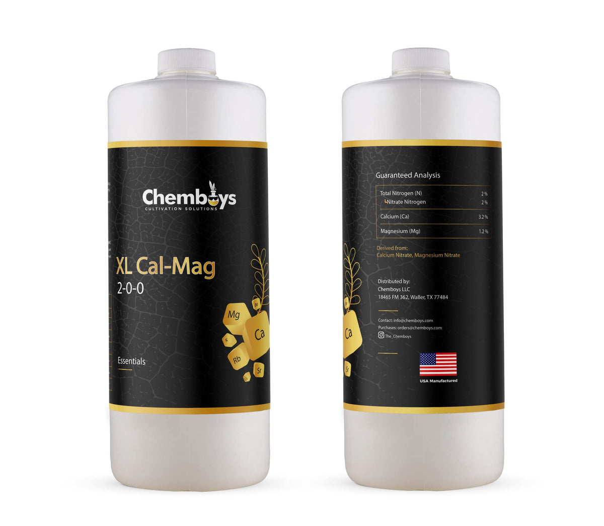 Chemboys XL Cal-Mag Plant Supplement, 2-0-0