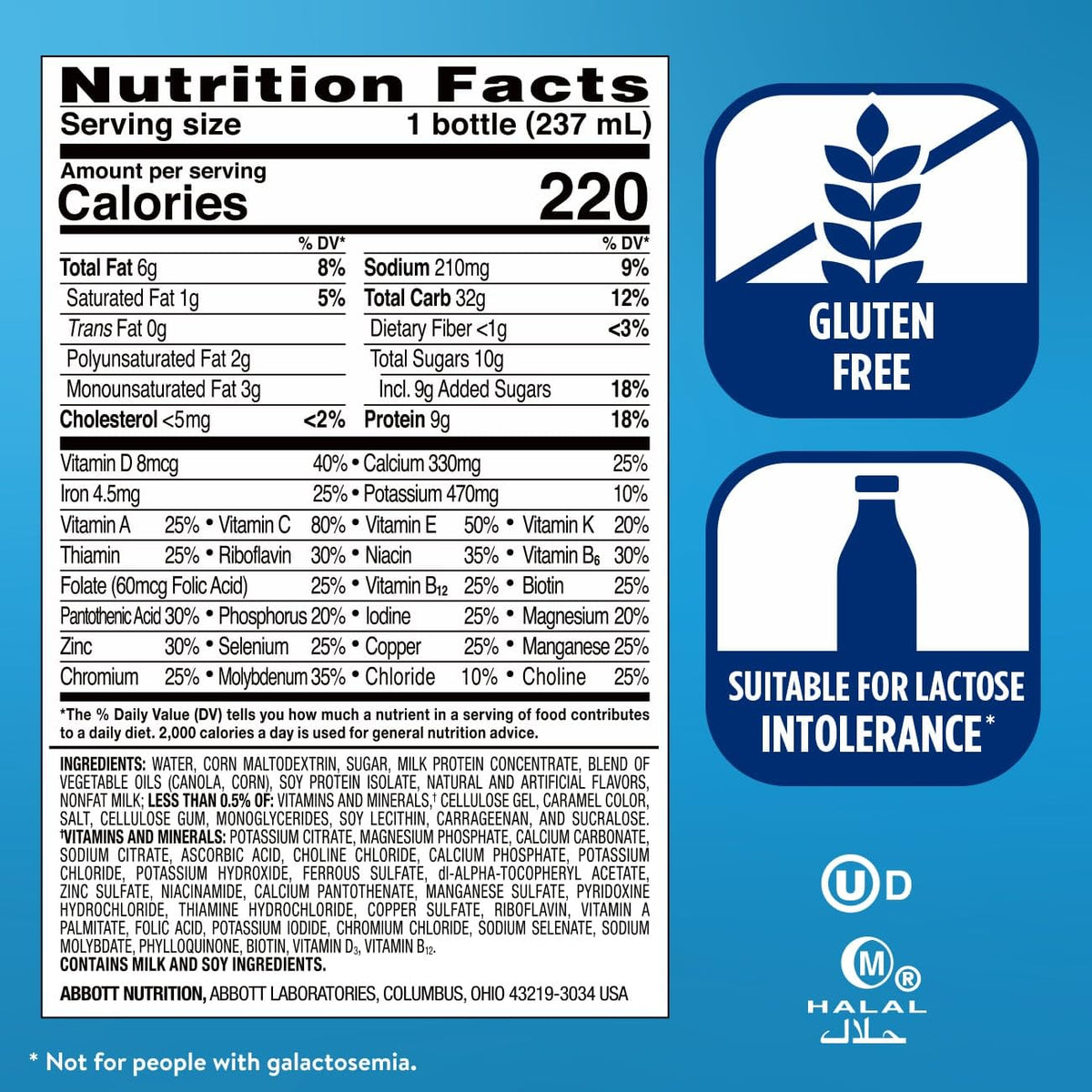 Ensure Original Dark Chocolate Nutrition Shake