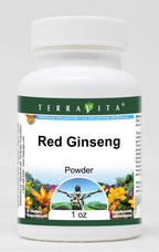 Terravita Red Ginseng Powder - 3 Pack (1 oz each)