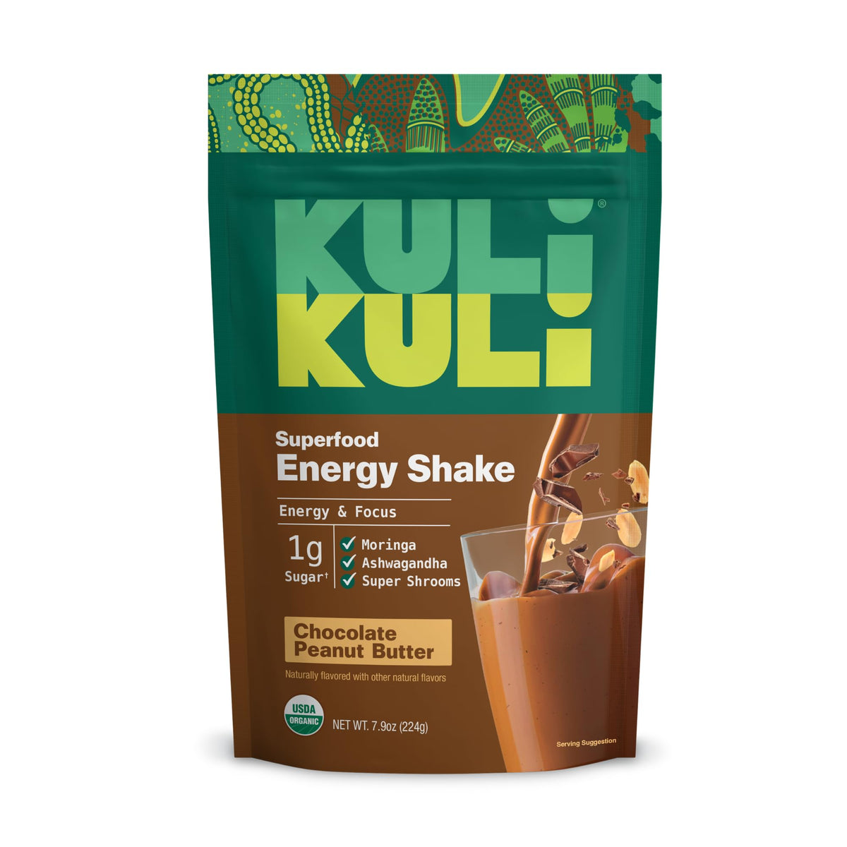 Kuli Kuli Organic Moringa Greens Smoothie Mix