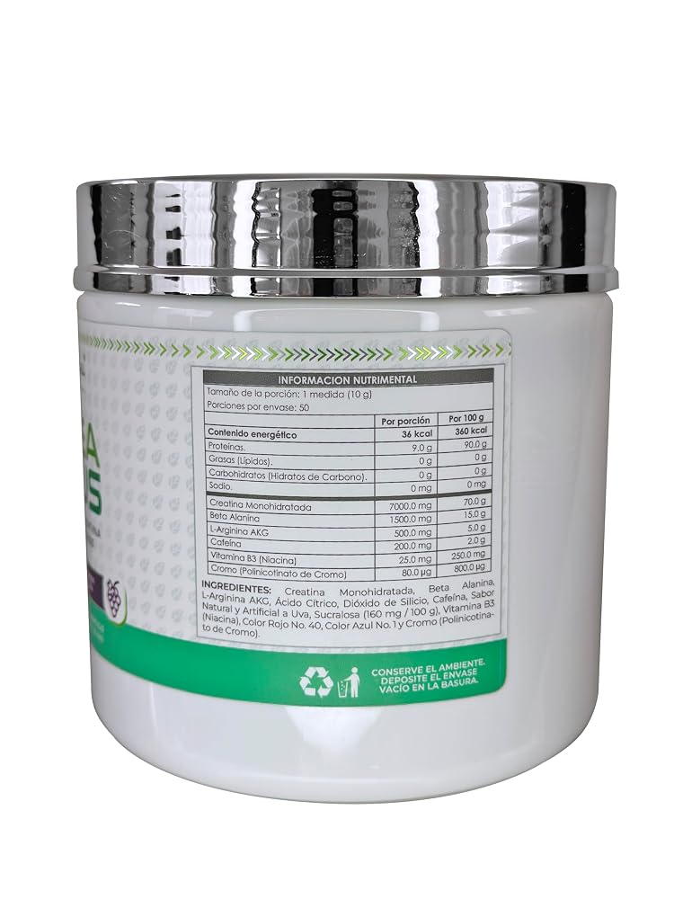WELALL CREAPLUS Creatine Powder Grape Flavor - 500g - image 3