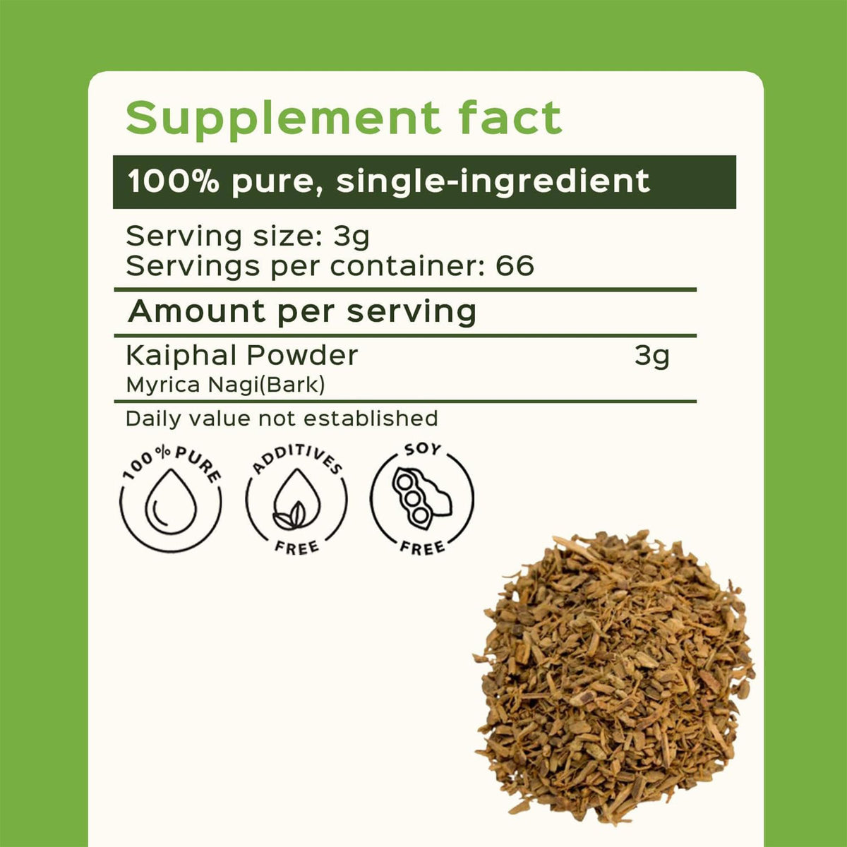 bixa BOTANICAL Bayberry Powder 100% Pure - 200g - image 2
