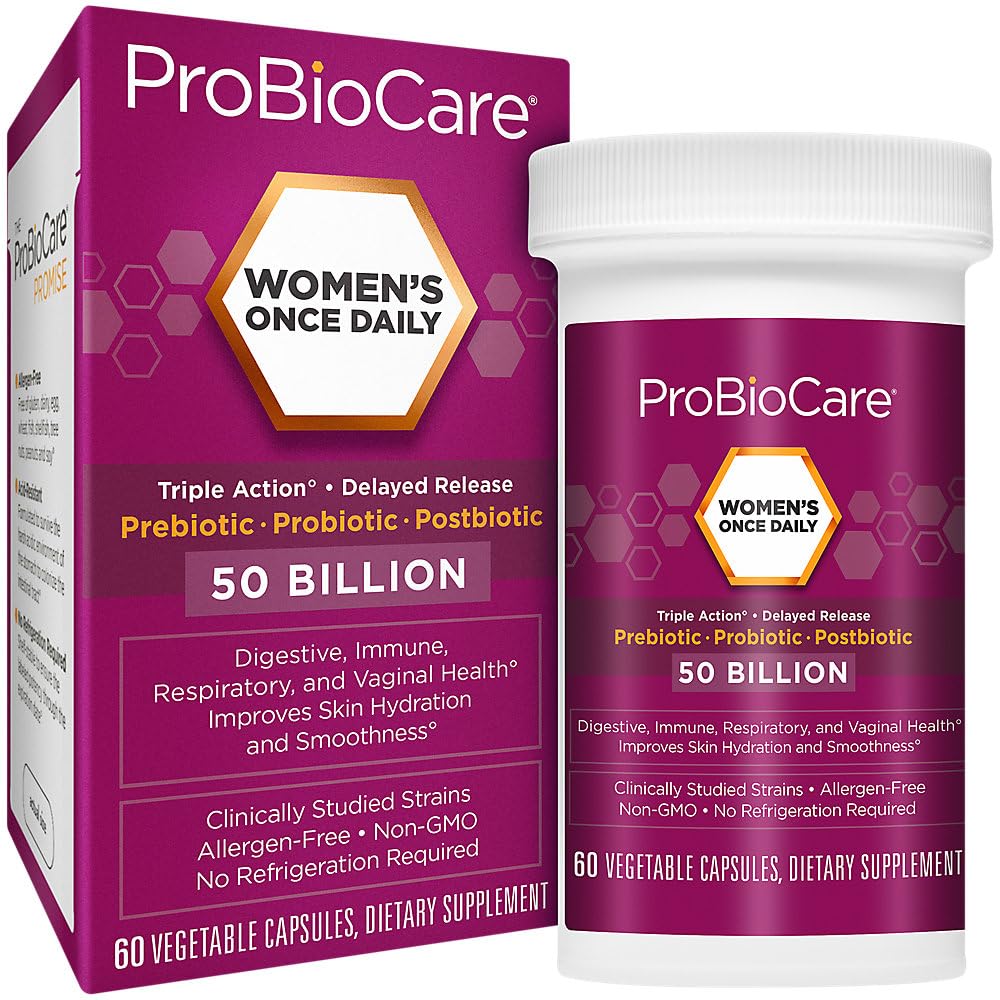 ProBioCare Women's Once Daily Probiotic 50 Billion CFU - 60 Capsules